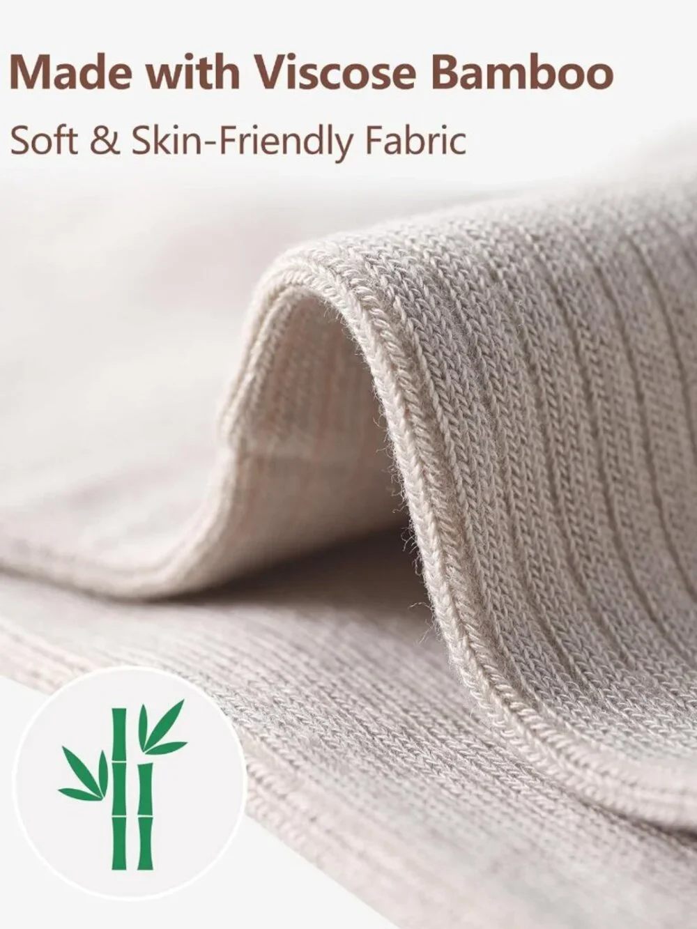 Soft Bamboo Ruffle Ankle Socks | Breathable Lettuce Edge Crew & Frilly Quarter